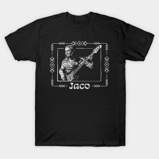 Jaco Pastorius /// Vintage Look Original Fan Art T-Shirt